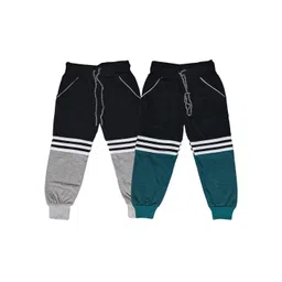 AMNOUR Infants Pack Of 2 Cotton Joggers-picture-21