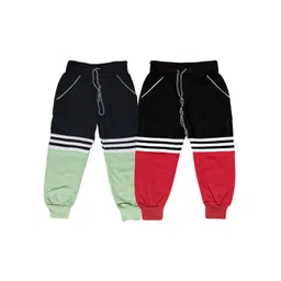 AMNOUR Infants Pack Of 2 Cotton Joggers-picture-58