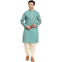 amodh by kisah Men's Cotton Festive Wear Regular Fit Solid Kurta | Indian Wedding Wear Kurta | Festive Ethnic Kurta-picture-44