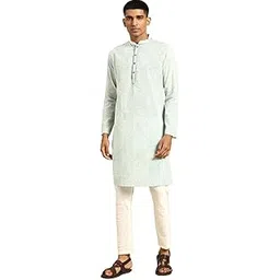 amodh by kisah Men's Cotton Regular Fit Woven Design Kurta | Festive Ethnic Kurta-picture-30