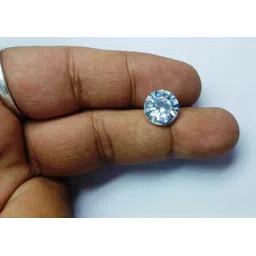 AMOGH JEWELS White Cut Synthetic Sapphire Zircon Gemstone-picture-38