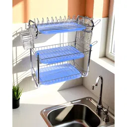 amol Utensil Kitchen Rack Premium Stainless Steel Utensils Stand | Kitchen Organizers | Kitchen Stand Steel-picture-29