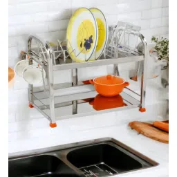 Stainless Steel 15 x 9 Inches Kitchen Racks By Amol-picture-30