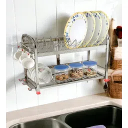 Stainless Steel 18 x 9 Inches Kitchen Racks By Amol-picture-33