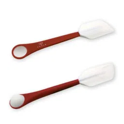 Amour Silicone Double Hand Red &a; White Spoon Spatula-picture-41