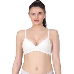 amour secret Amour secrt Women's Lightly Padded Cotton-Spandex Fabric Jacquard lace Bra PDS6-picture-27