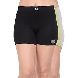 amour secret Amour Secrt Women's Nylon Spandex Seamless High Rise Boy Short Panty with Wicking Technology RLP2011-picture-16