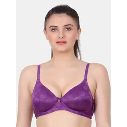 Amour Secret Geometric Printed Bra With Full Coverage Lightly Padded-picture-18