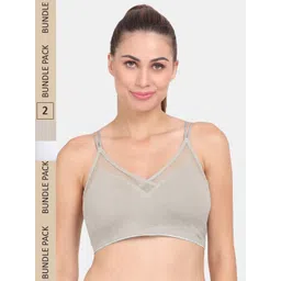 Amour Secret Pack of 2 Lightly Padded Anti Odour Sports Bra-picture-21