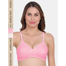 Amour Secret Pack Of 2 Non Padded & Non-Wired Seamless Everyday Bra-picture-19