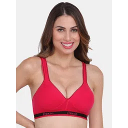 Amour Secret Pink & Black Lightly Padded Sports Bra-picture-18