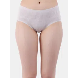 Amour Secret Women Mid-Rise Anti Bacterial Hipster Briefs P015N_Gry-picture-21