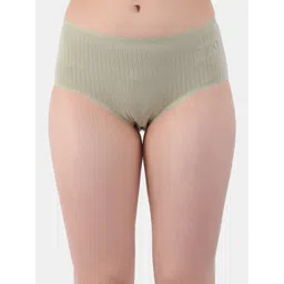 Amour Secret Women Mid-Rise Anti Bacterial Hipster Briefs P015N_Olv-picture-31