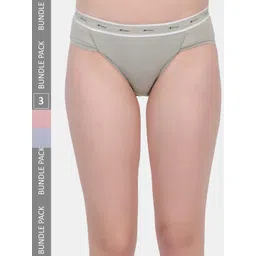 Amour Secret Women Pack Of 3 Anti-Bacterial Bikini Briefs-picture-41