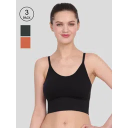 Amour Secret Women Pack Of 3 Lightly Padded & Non-Wired Seamless Bra-S3232-picture-25