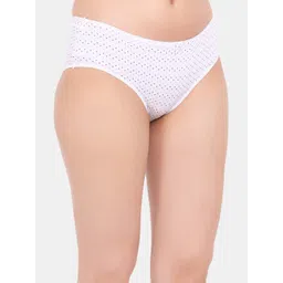 Amour Secret Women Pack Of 3 Printed Cotton Hipster Briefs image 5