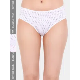 Amour Secret Women Pack Of 3 Printed Hipster Briefs-picture-30