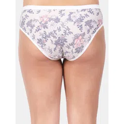 Amour Secret Women Pack Of 3 Printed Mid-Rise Anti-Bacterial Bikini Briefs image 5