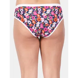 Amour Secret Women Pack Of 3 Printed Mid-Rise Anti-Bacterial Bikini Briefs image 4