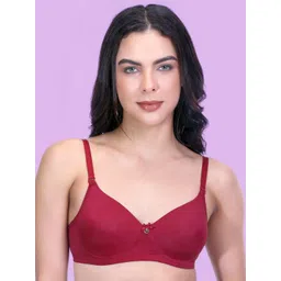 Amour Secret Women's Lightly Padded Solid T-shirt Bra PD731N_Crl_30B-picture-40