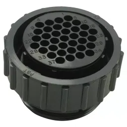 AMP - TE CONNECTIVITY CIRCULAR CONNECTOR, PLUG, 23-37, FREE, 206150-1-picture-21