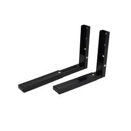 AMPEREUS Black Foldable Wall-Mounted Microwave Oven Bracket-picture-15