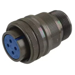 AMPHENOL INDUSTRIAL CIRCULAR CONNECTOR PLUG, SIZE 18, 4 POSITION, CABLE, 97-3106A-18-10S.-image-28