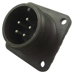 AMPHENOL INDUSTRIAL CIRCULAR CONNECTOR, RECEPTACLE, SIZE 14S, 5 POSITION, BOX, MS3102E14S-5P.-image-25