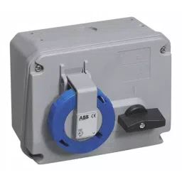 Amphenol Industrial Horizontal Switchable IP67 Industrial Interlock Socket 2P+E, 32A, 200 - 250 V, 2CMA167848R1000232MHS6W-picture-30