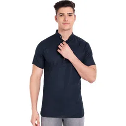 AMRIT TOP WEAR Men Band Collar Straight Cotton Kurta-picture-23