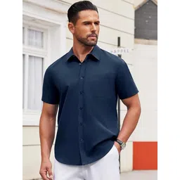 Amrit Topwear Men Smart Slim Fit Casual Shirt-picture-15
