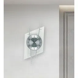 ams clocks Hadley Black Glass Novelty Wall Clock-picture-28