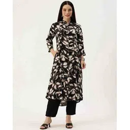 amukti Women Floral A-line Kurta-picture-24