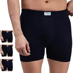 amul comfy Men Cotton Solid Trunk Pack of 3(Assorted Colours May Vary)-picture-23
