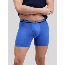 AMUL COMFY Men Pack Of 10 Cotton Blend Trunks-picture-11