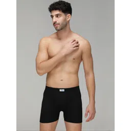 Amul Comfy Men Pack of 3 Cotton Multicolour Long Trunk-picture-30