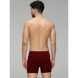 Amul Comfy Men Pack of 3 Multicolour Cotton Solid Trunk image 4