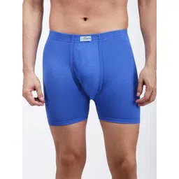 AMUL COMFY Men's Cotton Plain/Solid Multicolor Inner Elastic Front Open Trunks/Underwear - Pack of 5 (#Plain-IE)-picture-33