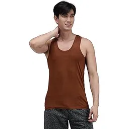 amul comfy Men's Pure Cotton Colored Vest-picture-23