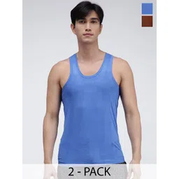 AMUL COMFY Pack Of 2 Pure Cotton Undershirt Innerwear Vests AC-CVESTRN-MULTI-S-2PC-picture-39