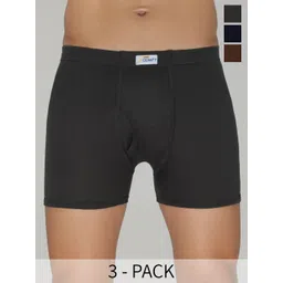 AMUL COMFY Pack Of 3 Assorted Cotton Mid-Rise Trunk AC-TR-FCTRIE-MULTI1-XS-3PC-picture-21