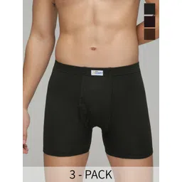 AMUL COMFY Pack Of 3 Assorted Mid-Rise Trunk AC-TR-FCTRIE-MULTI2-S-3PC-picture-10