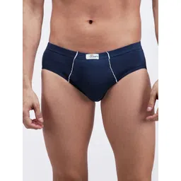 AMUL COMFY Pack of 4 Men Cotton Solid Inner Elastic Briefs-picture-39