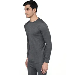 AMUL COMFY Ribbed Round Neck Thermal Tops-picture-22