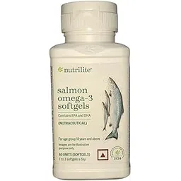 Amway Nutrilite Salmon Omega 3- Pack of 60N Softgels-picture-30