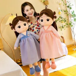 AN TEDDY Girls Polyfill Cute Princess Nasha Doll Soft Plush Stuffed Toy image 1