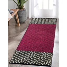 ANA Pink & Yellow Printed Floor Runners-picture-18