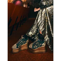 Anaar Women Pathaka Wedge Sneakers-picture-27