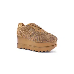 Anaar Women Woven Design Sneakers-picture-15
