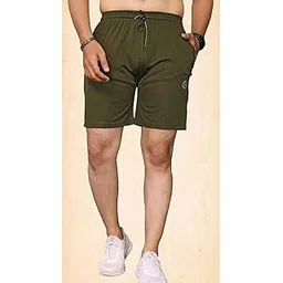 Anand Men's Regular Fit Shorts with Pocket - BW_MD_SHRT623_M Grey-image-29